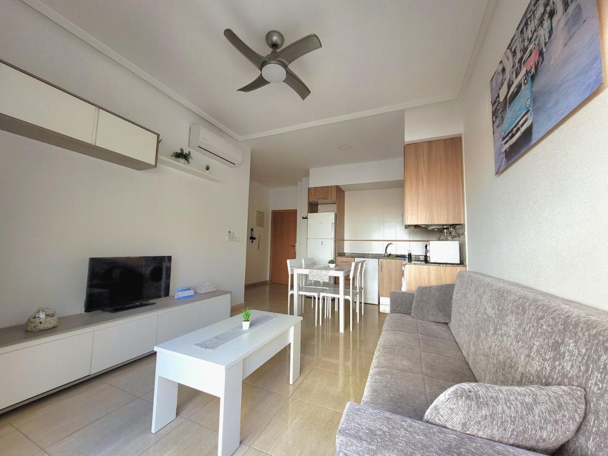 Apartamento Con Patio, Piscina Y Parking Privado El Campello Eksteriør bilde
